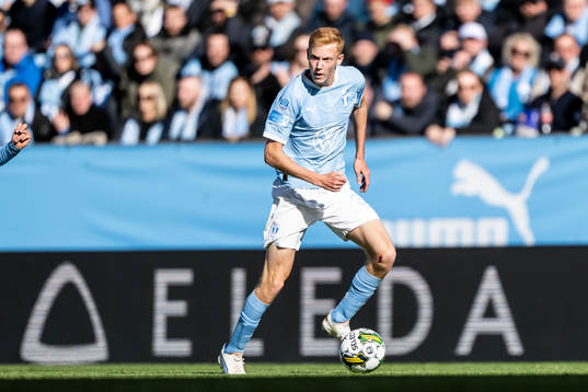 Malmö FFs Hugo Larsson