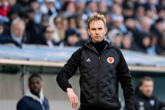 Kalmars tränare Henrik Jensen