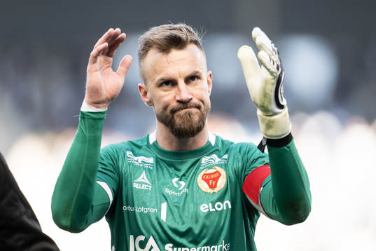 Kalmars målvakt Ricardo Friedrich