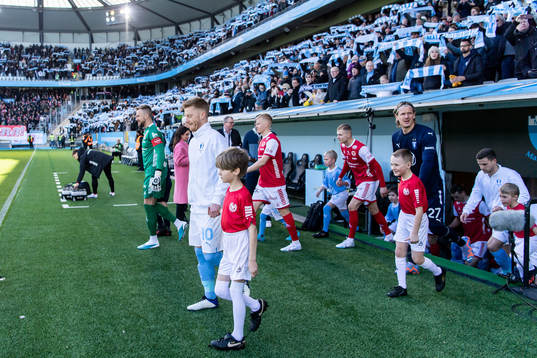 Malmö FFs Anders Christiansen och Kalmars målvakt Ricardo