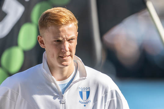 Malmö FFs Hugo Larsson