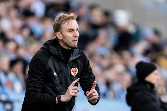 Kalmars tränare Henrik Jensen