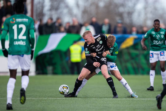 Västerås SKs Simon Johansson och Brages Malte Persson