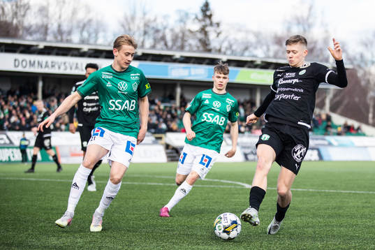 Brages Henry Sletsjøe och Västerås SKs Patric Åslund