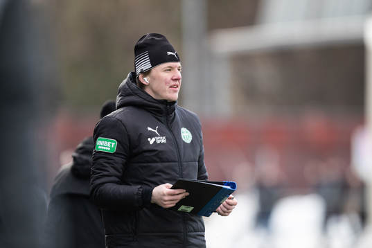 Västerås SKs målvaktstränare Johannes Petersson
