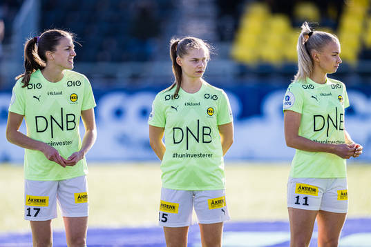 Emma Stølen Godø, Mille Ivi Christensen and Thea Kyvåg