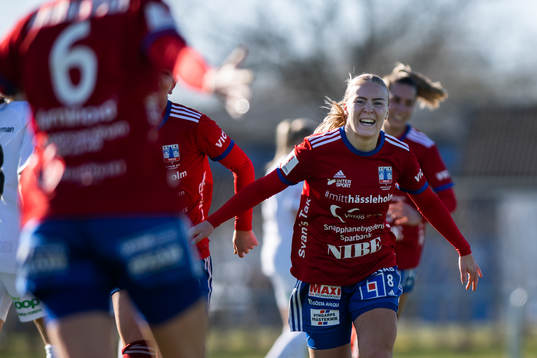 Vittsjös Jutta Rantala jublar