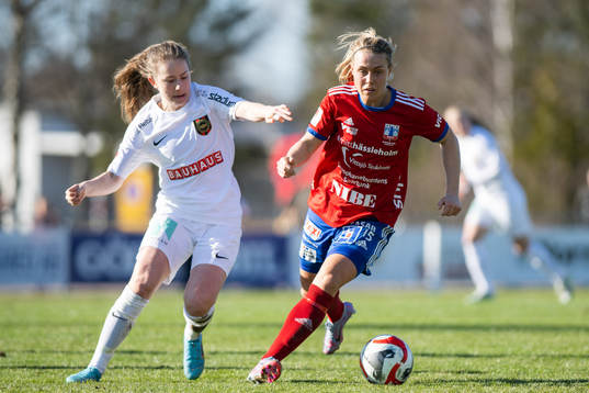 Vittsjös Nellie Persson och Brommapojkarnas Alice Ahlberg