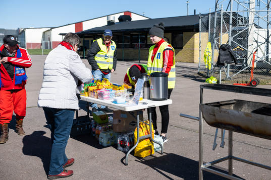 Kaffe och godis försäljning