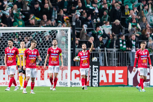 Degerfors spelare deppar