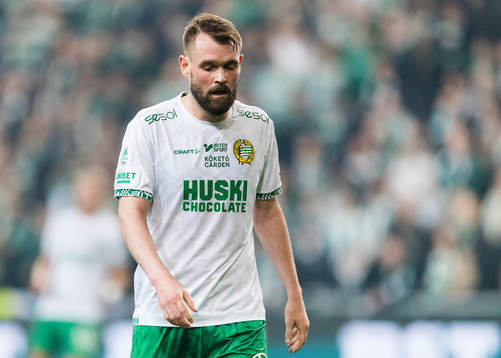 Hammarbys Mads Fenger Nielsen deppar