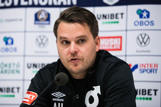 Degerfors tränare Andreas Holmberg
