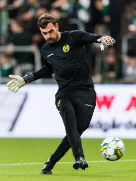 Hammarbys målvakt Davor Blazevic