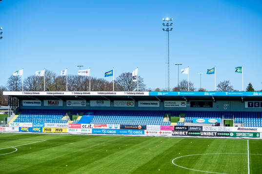 Vångavallen innan fotbollsmatchen i Superettan mellan