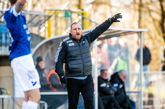 Gefles tränare Mikael Bengtsson
