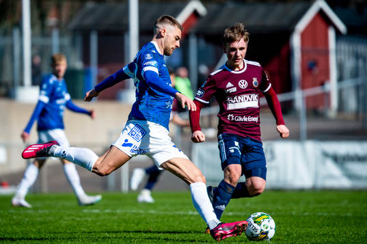 Trelleborgs Felix Hörberg mot Gefles Constantino Capotondi