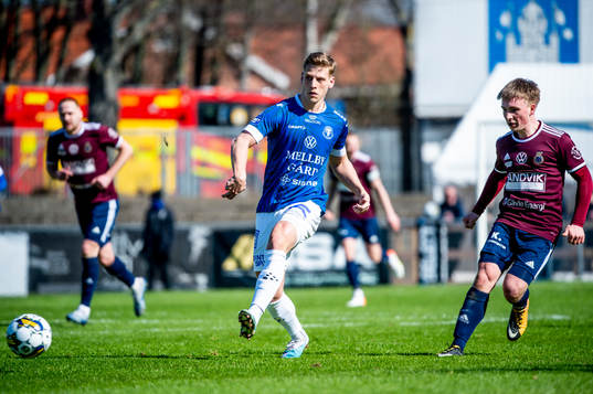 Trelleborgs Tobias Karlsson och Gefles Christoffer Aspgren