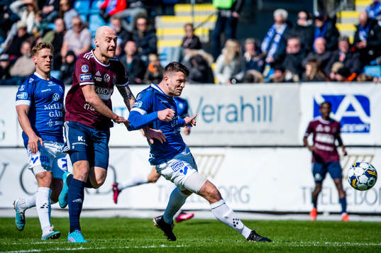 Gefles Anton Lundin mot Trelleborgs Mattias Andersson