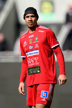 Skövde AIKs Emil Bellander