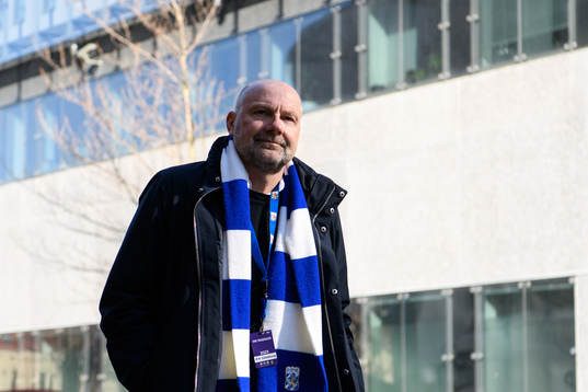 IFK Göteborgs klubbdirektör Håkan Mild innan