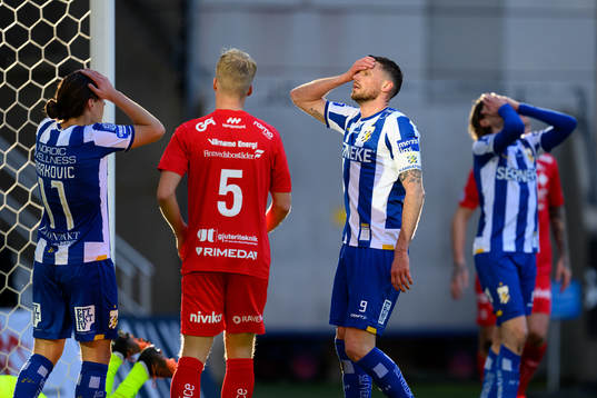 IFK Göteborgs Marcus Berg deppar
