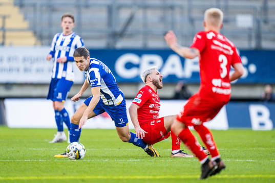 IFK Göteborgs Eman Markovic och Värnamos Albion Ademi