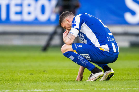IFK Göteborgs Marcus Berg deppar