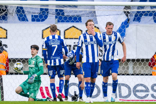 IFK Göteborgs spelare deppar