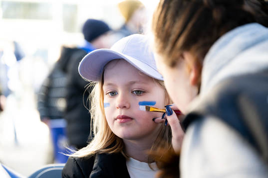 Aktivitet utanför Gamla Ullevi