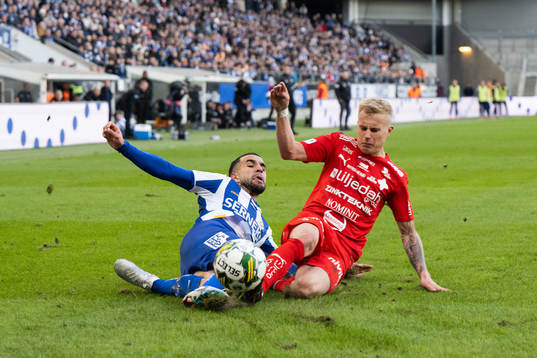 IFK Göteborgs Alai Hussain Ghasem och Värnamos Viktor