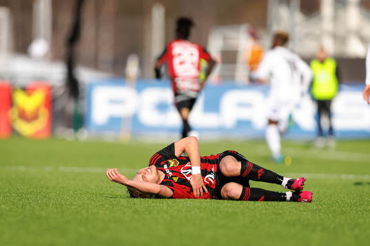 Östersunds Mykola Musolitin har ont