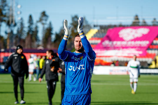 GAIS Mergim Krasniqi tackar publiken