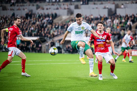 Hammarbys Abdelrahman Saidi och Degerfors Seid Korac