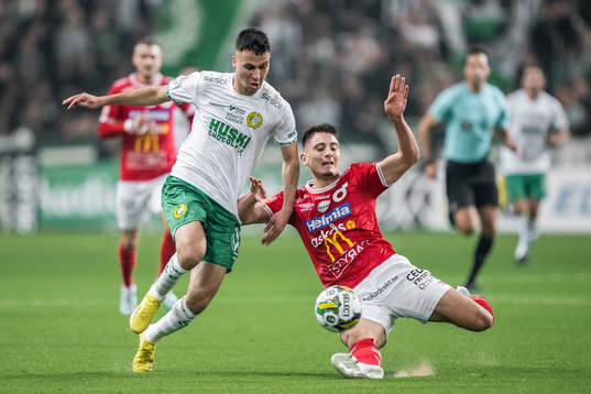 Hammarbys Abdelrahman Saidi och Degerfors Seid Korac