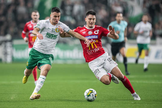 Hammarbys Abdelrahman Saidi och Degerfors Seid Korac