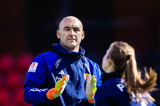 Djurgårdens målvaktstränare Aleksandar Pishovski