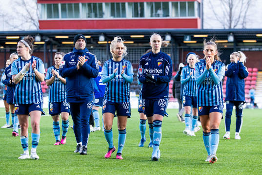 Djurgårdens spelare deppar