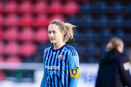 Djurgårdens Sanna Kullberg deppar
