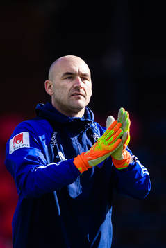 Djurgårdens målvaktstränare Aleksandar Pishovski