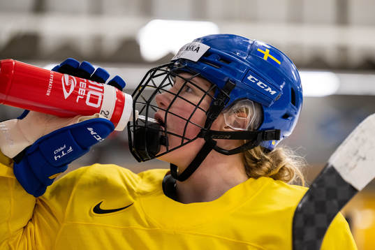 Felizia Wikner-Zienkiewicz of Sweden at a practice session