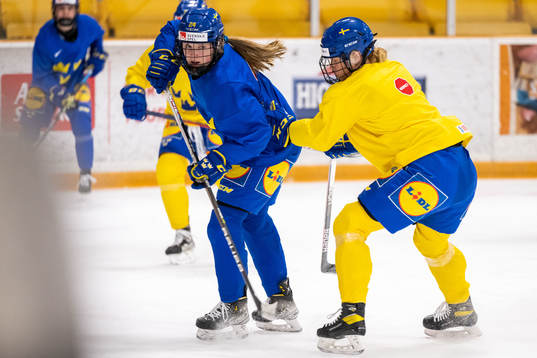 Felizia Wikner-Zienkiewicz of Sweden at a practice session