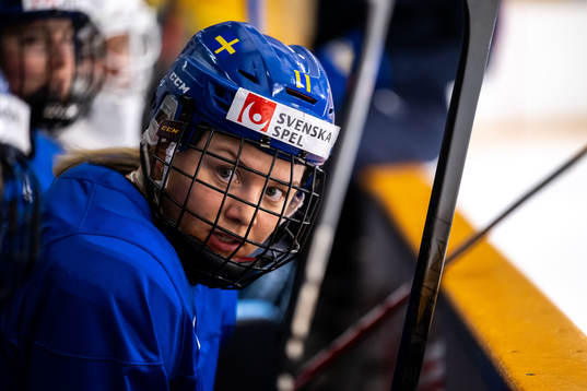 Josefin Bouveng of Sweden at a practice session
