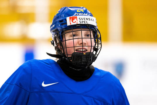 Felizia Wikner-Zienkiewicz of Sweden at a practice session