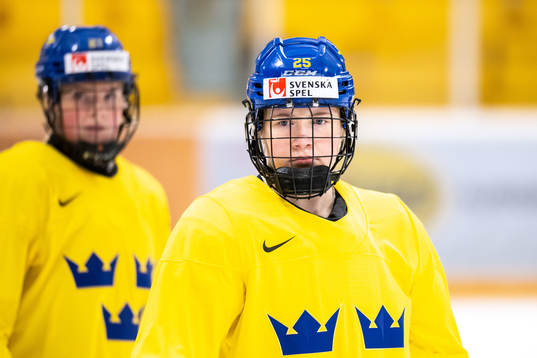 Lina Ljungblom of Sweden at a practice session