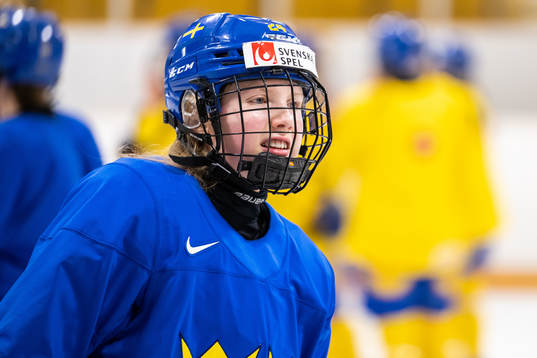 Felizia Wikner-Zienkiewicz of Sweden at a practice session