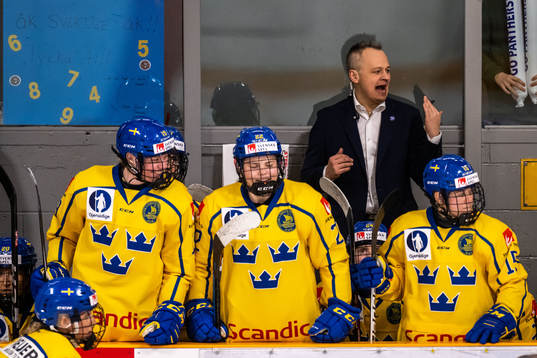 Assistant coach Andreas Karlsson