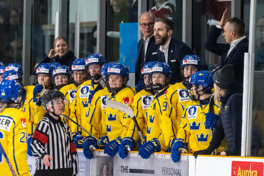 Assistant coach Andreas Spångberg, head coach Ulf Lundberg