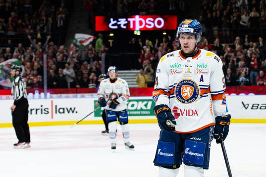 Växjös Joel Persson deppar
