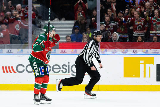 Frölundas Filip Hasa jublar