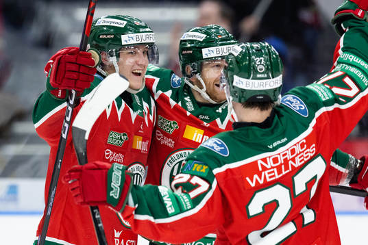 Frölundas Filip Hasa jublar